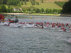 Foto vom  Hennesee Triathlon Meschede 2009 - 34245